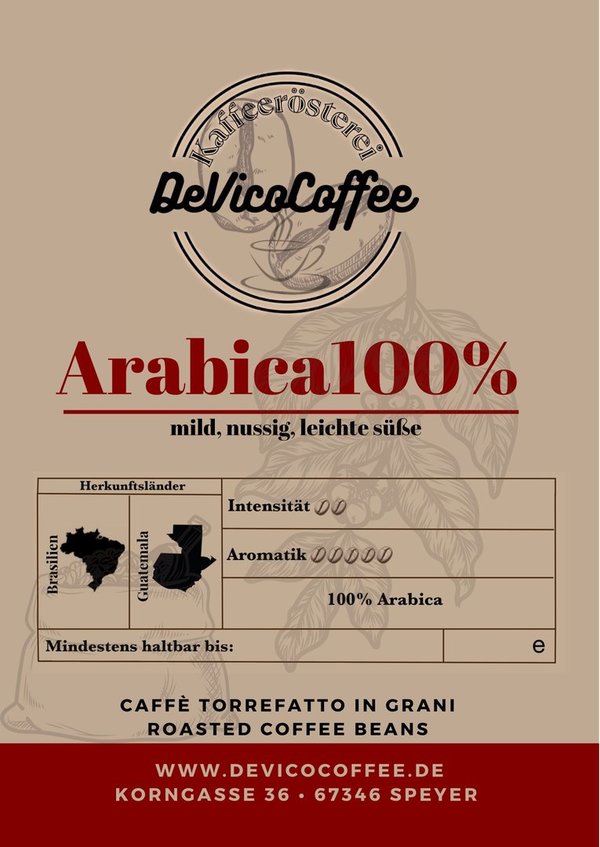 Arabica 100% (Dosen)